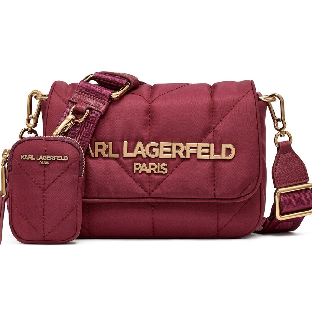 Karl Lagerfeld Paris Voyage Messenger Bag Set 2025 Collection NWT